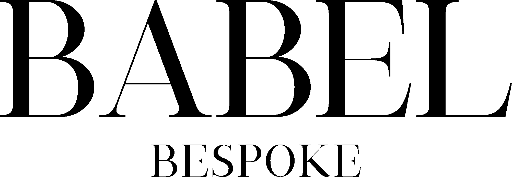 Babel Bespoke Black Logo